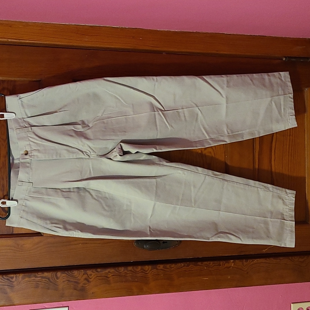 Men's Timber Creek by Wranger Khaki Dress Pants. Size 38X30.